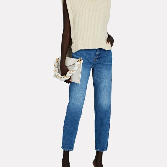 FRAME Le High 'N' Tight Tapered Jeans - Picture 1 of 6